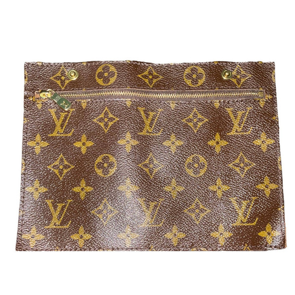 LOUIS VUITTON Monogram Randonnee GM Pochette Insert Brown - Picture 3 of 8